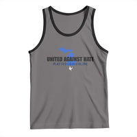 Peace for Grand Blanc Michigan Tank Top United Against Hate - Wonder Print Shop