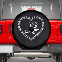 I Love Muhammad Spare Tire Cover Musliam Identity Peace Pride Islamic Calligraphy - Wonder Print Shop