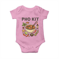 Funny Pho Kit Vietnamese Noodle Pun Baby Onesie Ramen Pho Lovers Hilarious Foodie Graphic - Wonder Print Shop