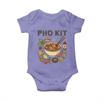 Funny Pho Kit Vietnamese Noodle Pun Baby Onesie Ramen Pho Lovers Hilarious Foodie Graphic - Wonder Print Shop