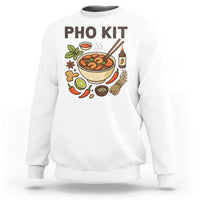 Funny Pho Kit Vietnamese Noodle Pun Sweatshirt Ramen Pho Lovers Hilarious Foodie Graphic - Wonder Print Shop