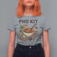 Funny Pho Kit Vietnamese Noodle Pun T Shirt For Women Ramen Pho Lovers Hilarious Foodie Graphic - Wonder Print Shop