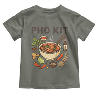 Funny Pho Kit Vietnamese Noodle Pun Toddler T Shirt Ramen Pho Lovers Hilarious Foodie Graphic - Wonder Print Shop