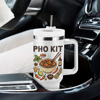 Funny Pho Kit Vietnamese Noodle Pun Tumbler With Handle Ramen Pho Lovers Hilarious Foodie Graphic - Wonder Print Shop