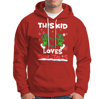 Funny Christmas Hoodie This Kid Loves Xmas Skeleton Heart - Wonder Print Shop