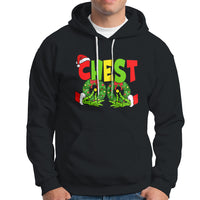 Christmas Couples Hoodie Chestnuts Xmas Matching Family Funny Chest Skeleton - Wonder Print Shop