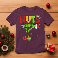 Christmas Couples T Shirt Chestnuts Xmas Matching Family Funny Nuts Skeleton - Wonder Print Shop