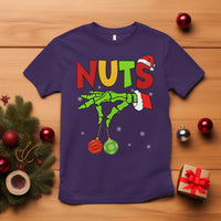Christmas Couples T Shirt Chestnuts Xmas Matching Family Funny Nuts Skeleton - Wonder Print Shop