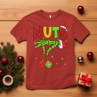Christmas Couples T Shirt Chestnuts Xmas Matching Family Funny Nuts Skeleton - Wonder Print Shop
