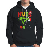 Christmas Couples Hoodie Chestnuts Xmas Matching Family Funny Nuts Skeleton - Wonder Print Shop