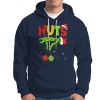 Christmas Couples Hoodie Chestnuts Xmas Matching Family Funny Nuts Skeleton - Wonder Print Shop