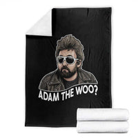 Adam Inspired Graphic Throw Blanket The Woo Memorial Tribute - Wonder Print Shop