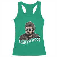 Adam Inspired Graphic Racerback Tank Top The Woo Memorial Tribute - Wonder Print Shop