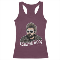 Adam Inspired Graphic Racerback Tank Top The Woo Memorial Tribute - Wonder Print Shop