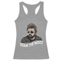 Adam Inspired Graphic Racerback Tank Top The Woo Memorial Tribute - Wonder Print Shop