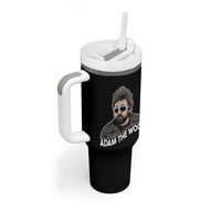 Adam Inspired Graphic Tumbler With Handle The Woo Memorial Tribute - Wonder Print Shop