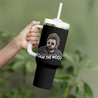 Adam Inspired Graphic Tumbler With Handle The Woo Memorial Tribute - Wonder Print Shop