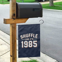 Shuffle Like It’s 1985 Garden Flag Retro Championship Celebrated - Wonder Print Shop