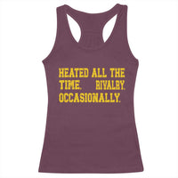 Heated All The Time Rivalry Occasionally Racerback Tank Top Viral Hockey Romance for Passionate Fans