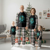 Sexual Assault Awareness Plaid Pajama Set Teal Ribbon Sunflowers Support - Wonder Print Shop