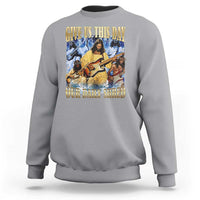 Give Us This Day Our Daily Shred Funny Christian Jesus Rock Sweatshirt Faith Humor Music Lover Inspired Gift