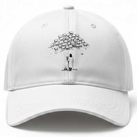 Jesus The Good Shepherd Minimalist Christian Baseball Cap Sheep Flock Faith Spiritual Inspirational Gift