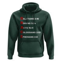 GRACE Christian Scripture Acronym Hoodie Bible Verses Galatians Romans Acts Colossians Ephesians Faith Message Gift