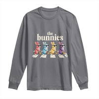 The Bunnies Parody Crossing Rabbits Graphic Long Sleeve Shirt Funny Easter Pop Culture Style Cute Bunny Gift