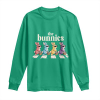 The Bunnies Parody Crossing Rabbits Graphic Long Sleeve Shirt Funny Easter Pop Culture Style Cute Bunny Gift