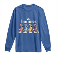 The Bunnies Parody Crossing Rabbits Graphic Long Sleeve Shirt Funny Easter Pop Culture Style Cute Bunny Gift