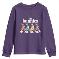 The Bunnies Parody Crossing Rabbits Graphic Youth Sweatshirt Funny Easter Pop Culture Style Cute Bunny Gift