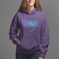 Mermaid Vibes For Women Girl Mythical Creature Hoodie - Wonder Print Shop
