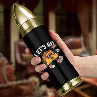 Let’s Go Taco Patriotic Bullet Tumbler Funny 4th of July Food Humor