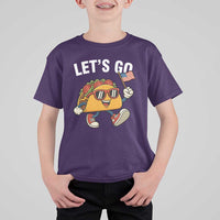 Let’s Go Taco Patriotic T Shirt For Kid Funny 4th of July Food Humor