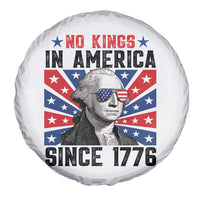 No Kings in America Since 1776 Spare Tire Cover Founding Fathers George Washington Patriotic