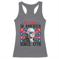 No Kings in America Since 1776 Racerback Tank Top Founding Fathers George Washington Patriotic
