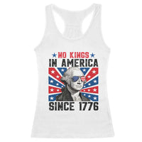 No Kings in America Since 1776 Racerback Tank Top Founding Fathers George Washington Patriotic