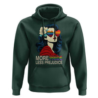 More Pride Less Prejudice Hoodie Retro Pride Month LGBTQ Feminist - Wonder Print Shop