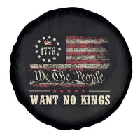 We The People Want No Kings Spare Tire Cover Retro June 14th Vintage 1776 Flag Patriotic - Wonder Print Shop