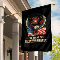Patriotic Eagle US Army 250th Anniversary Garden Flag 250 Years of Defending Liberty 1775 2025 - Wonder Print Shop