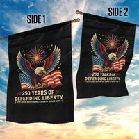 Patriotic Eagle US Army 250th Anniversary Garden Flag 250 Years of Defending Liberty 1775 2025 - Wonder Print Shop