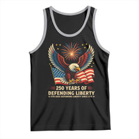 Patriotic Eagle US Army 250th Anniversary Tank Top 250 Years of Defending Liberty 1775 2025 - Wonder Print Shop