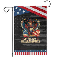 Patriotic Eagle US Army 250th Anniversary Garden Flag 250 Years of Defending Liberty 1775 2025