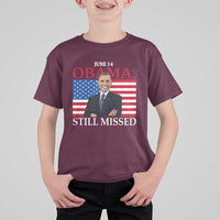 Obama Still Missed T Shirt For Kid Patriotic Tribute for June 14
