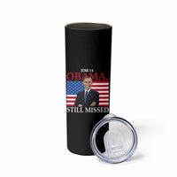 Obama Still Missed Skinny Tumbler Patriotic Tribute for June 14