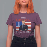 Obama Still Missed T Shirt For Women Patriotic Tribute for June 14