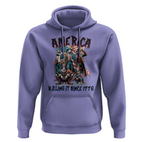 Patriotic Horror Mashup Hoodie America Killing It Since 1776