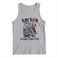 Patriotic Horror Mashup Tank Top America Killing It Since 1776