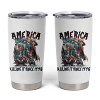 Patriotic Horror Mashup Tumbler Cup America Killing It Since 1776