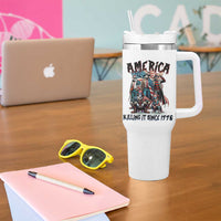 Patriotic Horror Mashup Tumbler With Handle America Killing It Since 1776